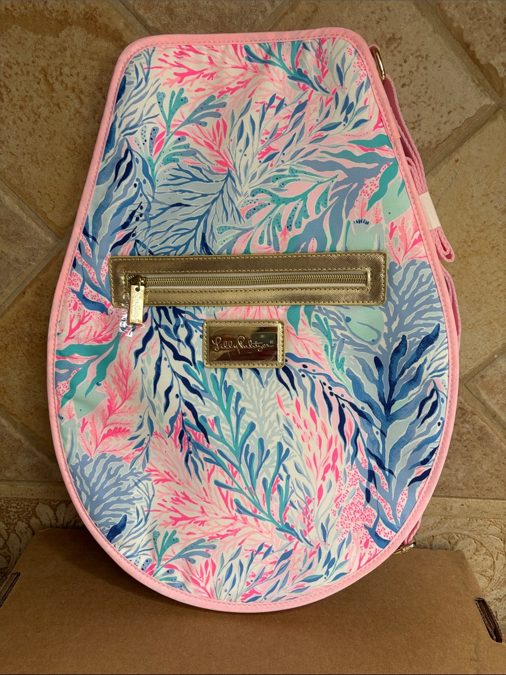 Lilly Pulitzer Tennis Racquet Cover
